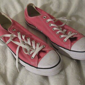 Converse Hot Pink Converse  USED